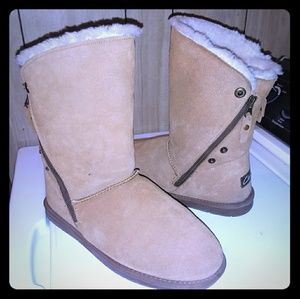 Fleece-lined Clark's Over Ankle Boots
